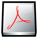Adobe Acrobat Icon - Square